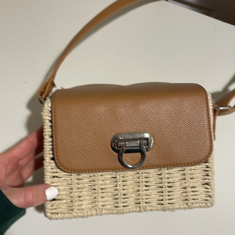 Free People woven purse